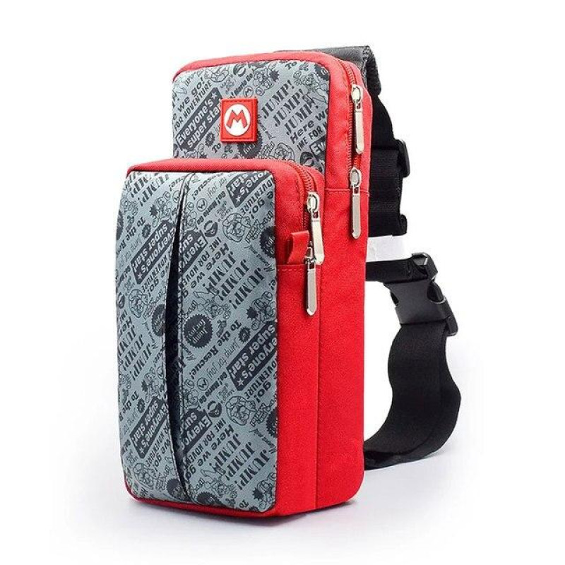 Портативна Travel сумка для Nintendo Switch / OLED / Lite / Asus Rog Ally / X / Extreme / Mario Портативна Travel сумка для Nintendo Switch / OLED / Lite / Asus Rog Ally / X / Extreme / Mario