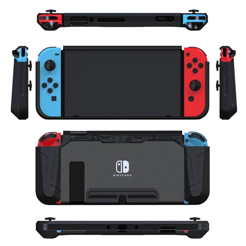 Протиударний чохол бампер Shell TPU для Nintendo Switch, чохол з можливістю встановлення в док-станцію Протиударний чохол бампер Shell TPU для Nintendo Switch, чохол з можливістю встановлення в док-станцію