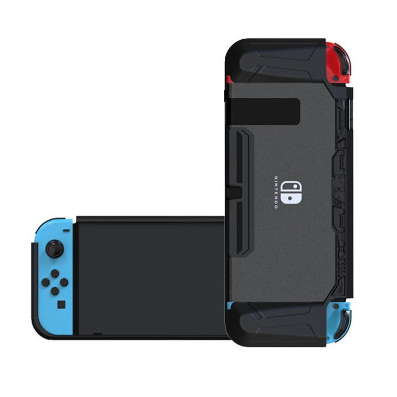 Протиударний чохол бампер Shell TPU для Nintendo Switch, чохол з можливістю встановлення в док-станцію Протиударний чохол бампер Shell TPU для Nintendo Switch, чохол з можливістю встановлення в док-станцію