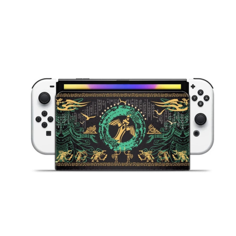 Жорсткий чохол для док-станції Nintendo Switch з малюнком Zelda Tears of the Kingdom Жорсткий чохол для док-станції Nintendo Switch з малюнком Zelda Tears of the Kingdom