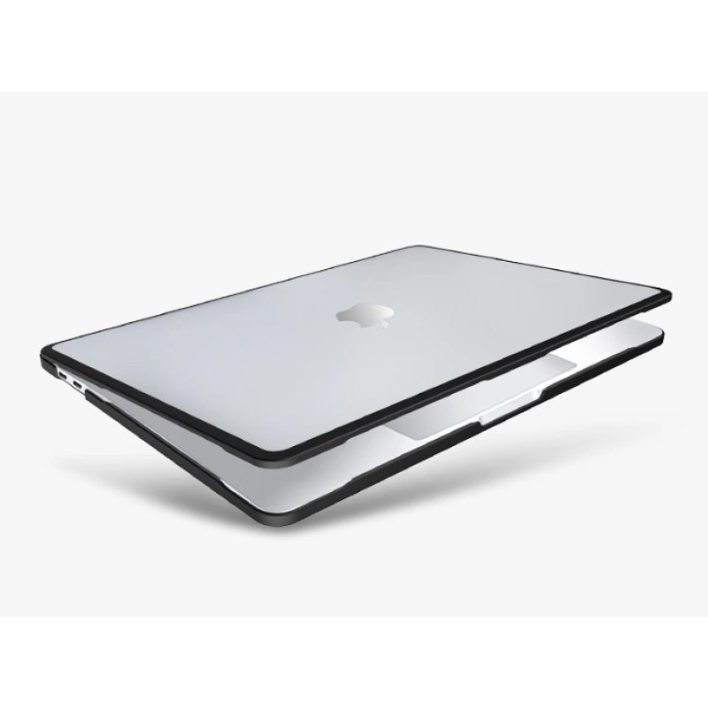Захисний чохол EGYAL з TPU для Macbook Air M1 2020 A2337 A2179 + плівка + Накладка на клавіатуру / Black Захисний чохол EGYAL з TPU для Macbook Air M1 2020 A2337 A2179 + плівка + Накладка на клавіатуру / Black