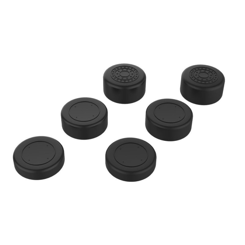 Набір із 6 накладок на стики різних розмірів JYS для Xbox Series X/S ONE Чорний Набір із 6 накладок на стики різних розмірів JYS для Xbox Series X/S ONE Чорний