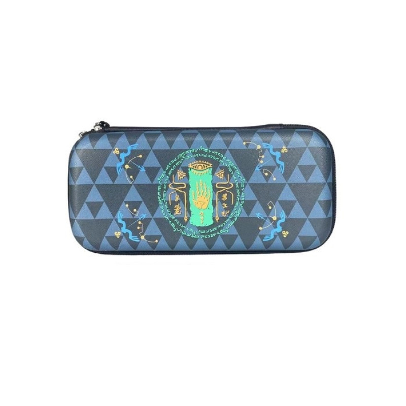Захисний чохол сумка з малюнком Zelda Tears of The Kingdom для Nintendo Switch / OLED / Blue Zelda Захисний чохол сумка з малюнком Zelda Tears of The Kingdom для Nintendo Switch / OLED / Blue Zelda