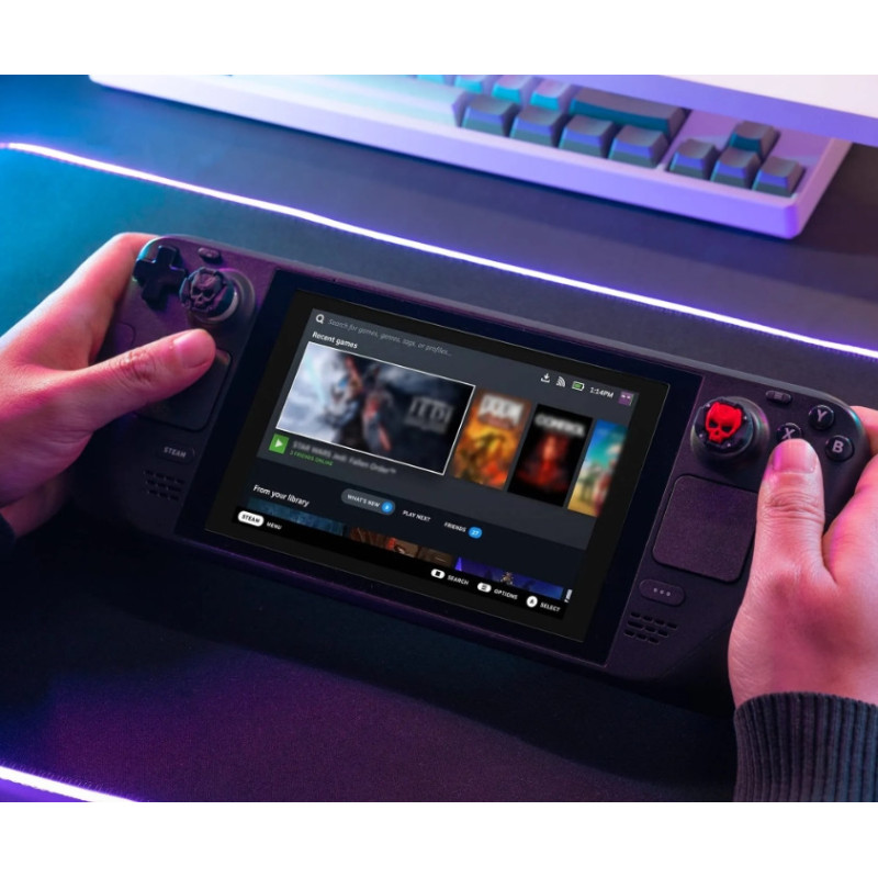 Комплект накладок на аналогові стики GEEKSHARE для Steam Deck/PlayStation Portal / Nintendo Switch 2 Комплект накладок на аналогові стики GEEKSHARE для Steam Deck/PlayStation Portal / Nintendo Switch 2