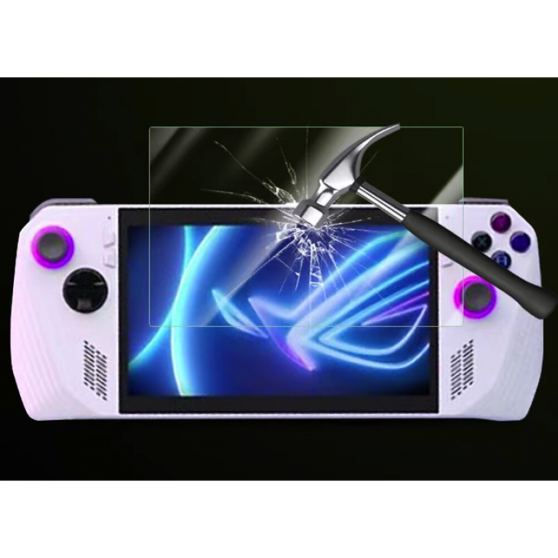 Захисне загартоване 9H скло для Asus ROG Ally, X, ROG Ally Extreme Захисне загартоване 9H скло для Asus ROG Ally, X, ROG Ally Extreme