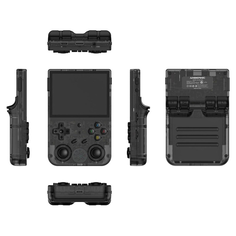 Портативна ігрова консоль-приставка ретро ANBERNIC RG353VS 64GB + скло / Black Портативна ігрова консоль-приставка ретро ANBERNIC RG353VS 64GB + скло / Black