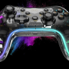 Прозорий бездротовий геймпад з RGB-підсвіткою для Nintendo Switch / Lite / OLED / Android / PC / IOS / White Прозорий бездротовий геймпад з RGB-підсвіткою для Nintendo Switch / Lite / OLED / Android / PC / IOS / White