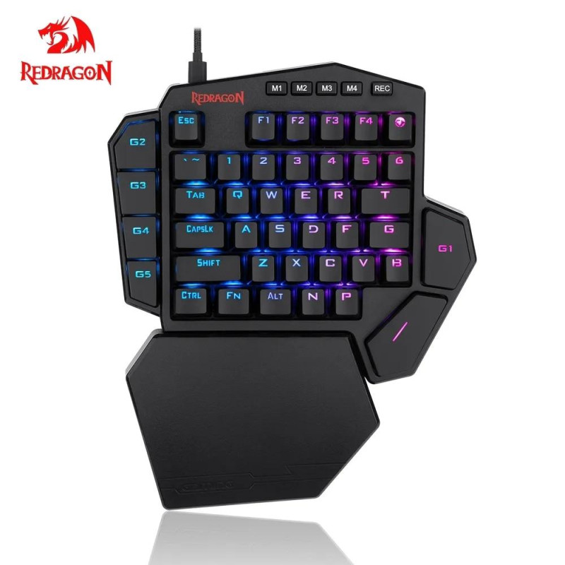 Механічна клавіатура для однієї руки REDRAGON DITI K585 RGB DITI Механічна клавіатура для однієї руки REDRAGON DITI K585 RGB DITI