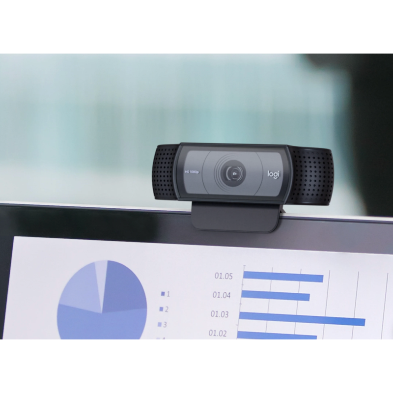 Вебкамера прищіпка Logitech C920E Full HD 1080p з мікрофоном Вебкамера прищіпка Logitech C920E Full HD 1080p з мікрофоном