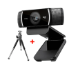 Вебкамера Logitech C922 Pro HD Stream Webcam 1080P прищіпка з автофокусом і вбудованим мікрофоном Вебкамера Logitech C922 Pro HD Stream Webcam 1080P прищіпка з автофокусом і вбудованим мікрофоном