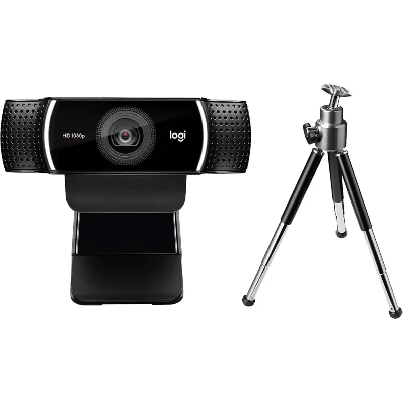 Вебкамера Logitech C922 Pro HD Stream Webcam 1080P прищіпка з автофокусом і вбудованим мікрофоном Вебкамера Logitech C922 Pro HD Stream Webcam 1080P прищіпка з автофокусом і вбудованим мікрофоном