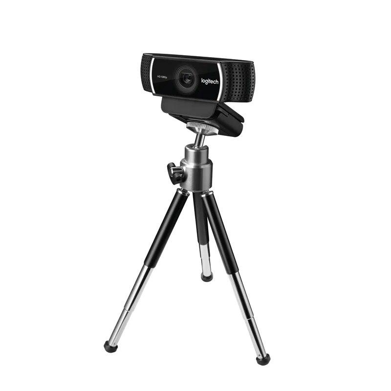 Вебкамера Logitech C922 Pro HD Stream Webcam 1080P прищіпка з автофокусом і вбудованим мікрофоном Вебкамера Logitech C922 Pro HD Stream Webcam 1080P прищіпка з автофокусом і вбудованим мікрофоном