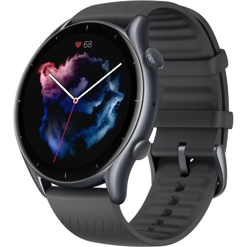 Смарт-годинник Amazfit GTR 3, 1,39" AMOLED дисплей, Bluetooth 5.0 водонепроникний 5 ATM, Thunder Black Смарт-годинник Amazfit GTR 3, 1,39" AMOLED дисплей, Bluetooth 5.0 водонепроникний 5 ATM, Thunder Black