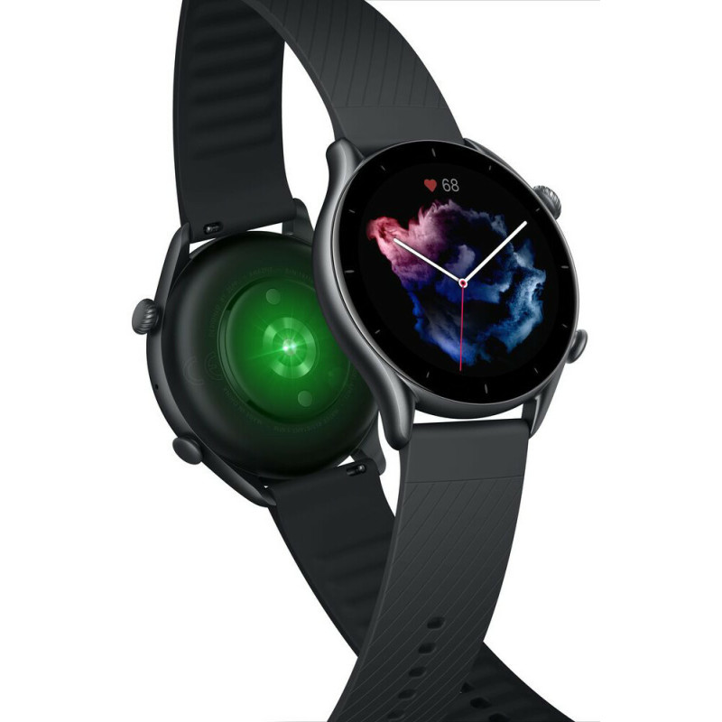 Смарт-годинник Amazfit GTR 3, 1,39" AMOLED дисплей, Bluetooth 5.0 водонепроникний 5 ATM, Thunder Black Смарт-годинник Amazfit GTR 3, 1,39" AMOLED дисплей, Bluetooth 5.0 водонепроникний 5 ATM, Thunder Black