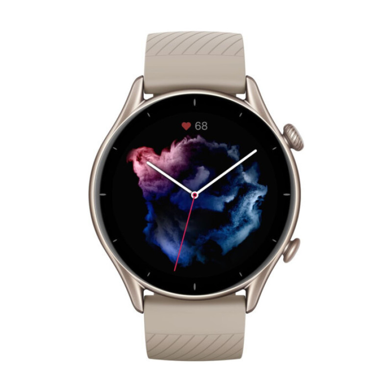 Розумний смарт-годинник Amazfit GTR 3 великий AMOLED дисплей Bluetooth 5.0 водонепроникний 5 ATM Moonlight Grey Розумний смарт-годинник Amazfit GTR 3 великий AMOLED дисплей Bluetooth 5.0 водонепроникний 5 ATM Moonlight Grey