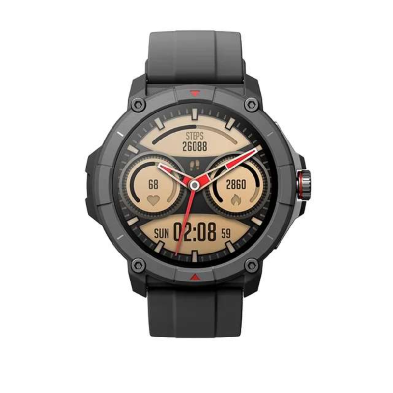 Розумний смарт-годинник MASX Oasis X GPS Smart IP68 Cпортивний тактичний водонепроникний 5ATM Bluetooth Black Розумний смарт-годинник MASX Oasis X GPS Smart IP68 Cпортивний тактичний водонепроникний 5ATM Bluetooth Black