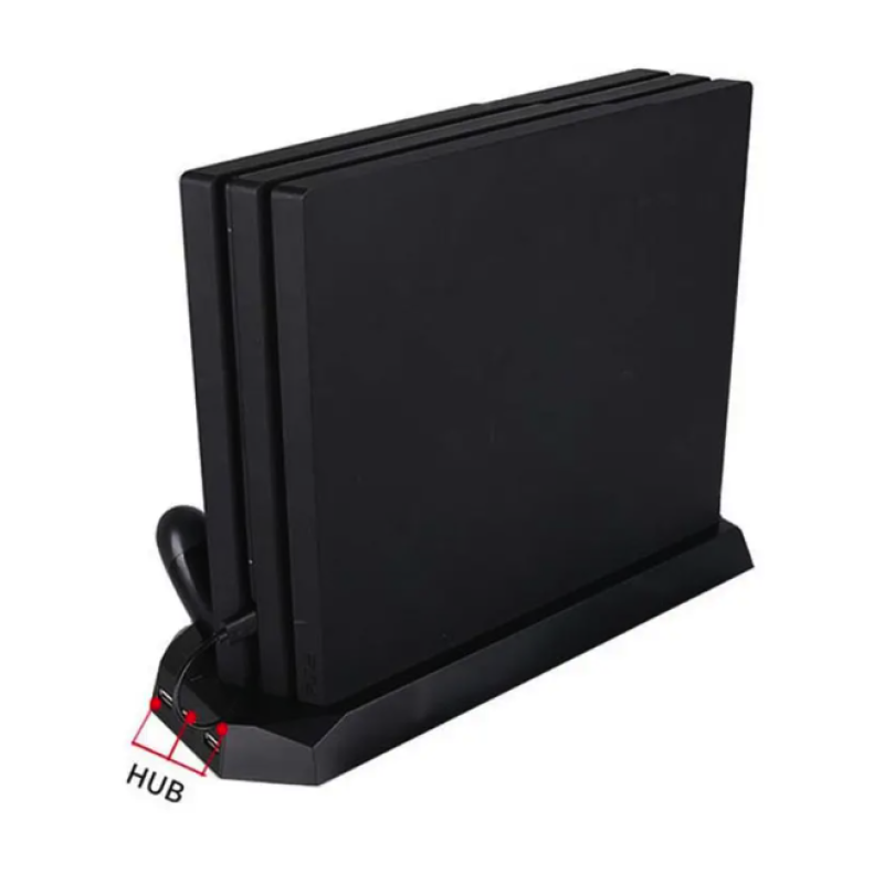 Вертикальна зарядна підставка для охолодження DOBE для Sony Playstation PS4 Pro ver 2 Вертикальна зарядна підставка для охолодження DOBE для Sony Playstation PS4 Pro ver 2