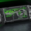 Захисний чохол бампер з малюнком Jingdu для ігрової консолі Valve Steam Deck/Green Захисний чохол бампер з малюнком Jingdu для ігрової консолі Valve Steam Deck/Green