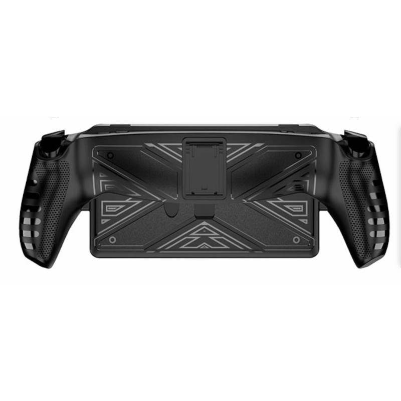 Захисний чохол HEYSTOP з підставкою TPU для ігрової консолі Sony PlayStation Portal, PS Portal Чорний Захисний чохол HEYSTOP з підставкою TPU для ігрової консолі Sony PlayStation Portal, PS Portal Чорний