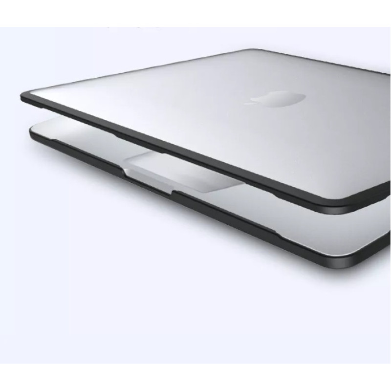Захисний чохол EGYAL з TPU для MacBook Air M2 13.6 A2681 A3113, Black + Плівка + накладки на клавіатуру Захисний чохол EGYAL з TPU для MacBook Air M2 13.6 A2681 A3113, Black + Плівка + накладки на клавіатуру