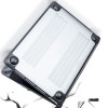 Захисний чохол EGYAL з TPU для MacBook Air M2 13.6 A2681 A3113, Black + Плівка + накладки на клавіатуру Захисний чохол EGYAL з TPU для MacBook Air M2 13.6 A2681 A3113, Black + Плівка + накладки на клавіатуру