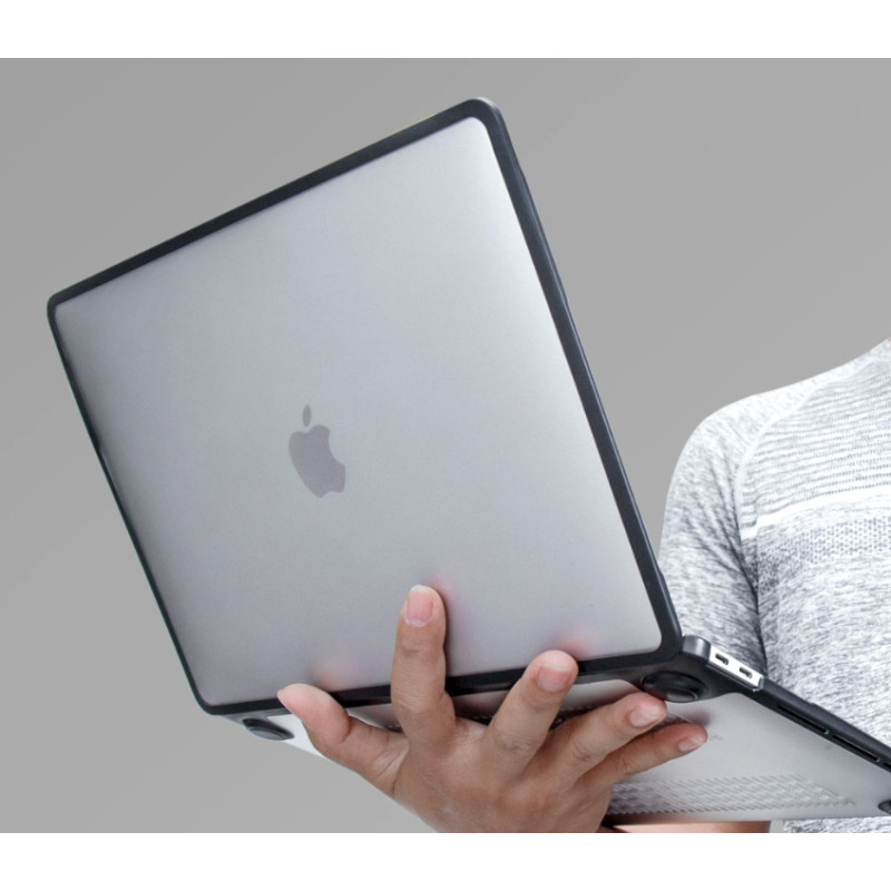 Захисний чохол EGYAL з TPU для MacBook Air M2 13.6 A2681 A3113, Black + Плівка + накладки на клавіатуру Захисний чохол EGYAL з TPU для MacBook Air M2 13.6 A2681 A3113, Black + Плівка + накладки на клавіатуру