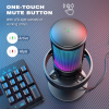 Мікрофон Fifine AmpliGame A8 USB з RGB підсвіткою, Чорний Мікрофон Fifine AmpliGame A8 USB з RGB підсвіткою, Чорний