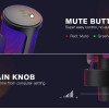 Мікрофон Fifine AmpliGame A8 USB з RGB підсвіткою, Чорний Мікрофон Fifine AmpliGame A8 USB з RGB підсвіткою, Чорний