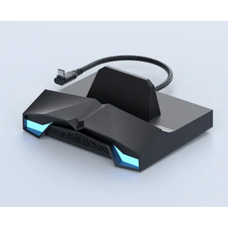 Док-станція 6в 1 Hagibis YC-ASC02 4K/60Hz з RGB 100вт з турборежимом 30 вт для Asus ROG Ally Extreme X Чорний Док-станція 6в 1 Hagibis YC-ASC02 4K/60Hz з RGB 100вт з турборежимом 30 вт для Asus ROG Ally Extreme X Чорний