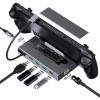 Зарядна док-станція 7 в 1 Sata Nvme з портом SSD M.2 HDMI 2.0 4k 60 гц для Steam Deck Сірий Зарядна док-станція 7 в 1 Sata Nvme з портом SSD M.2 HDMI 2.0 4k 60 гц для Steam Deck Сірий