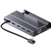 Зарядна док-станція 7 в 1 Sata Nvme з портом SSD M.2 HDMI 2.0 4k 60 гц для Steam Deck Сірий Зарядна док-станція 7 в 1 Sata Nvme з портом SSD M.2 HDMI 2.0 4k 60 гц для Steam Deck Сірий