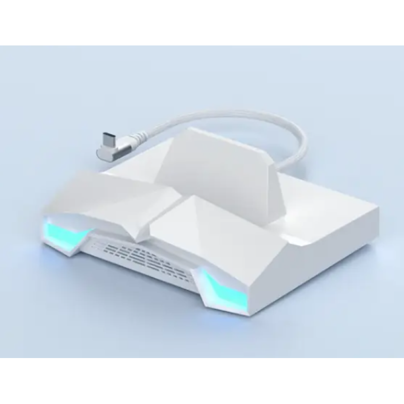 Док-станція Hagibis YC-ASC02 6в1 HDMI 4K/60Hz з RGB 100 вт для Steam Deck Asus Rog Ally Lenovo Legion Go Білий Док-станція Hagibis YC-ASC02 6в1 HDMI 4K/60Hz з RGB 100 вт для Steam Deck Asus Rog Ally Lenovo Legion Go Білий