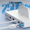 Док-станція Hagibis YC-ASC02 6в1 HDMI 4K/60Hz з RGB 100 вт для Steam Deck Asus Rog Ally Lenovo Legion Go Білий Док-станція Hagibis YC-ASC02 6в1 HDMI 4K/60Hz з RGB 100 вт для Steam Deck Asus Rog Ally Lenovo Legion Go Білий