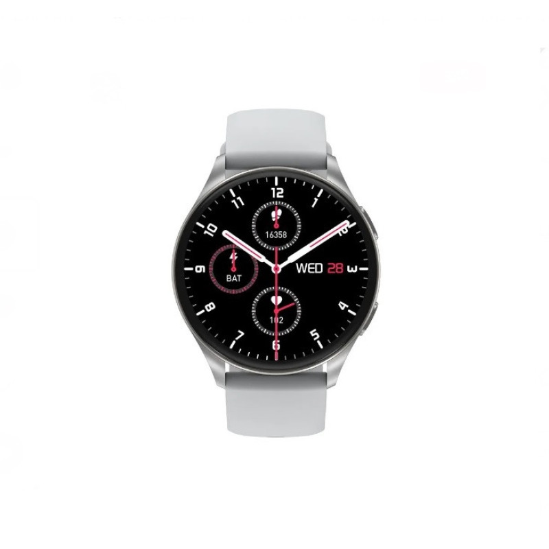 Розумний водонепроникний спортивний смарт-годинник Blackview X20 Amoled 1,43' Bluetooth Білий + ремінець Розумний водонепроникний спортивний смарт-годинник Blackview X20 Amoled 1,43' Bluetooth Білий + ремінець