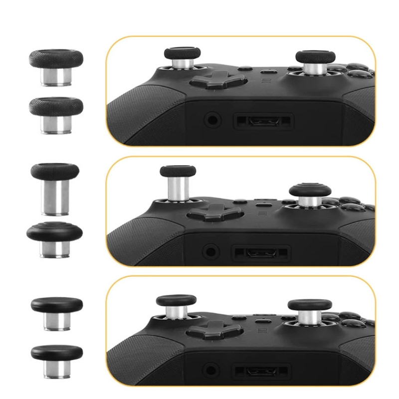 Комплект 13 в 1 стики з металевого сплаву тригерні кнопки D-Pad для геймпада XBOX One Elite Series 2 Комплект 13 в 1 стики з металевого сплаву тригерні кнопки D-Pad для геймпада XBOX One Elite Series 2