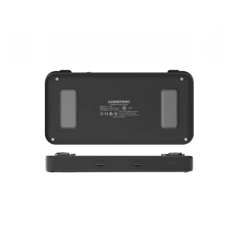 Портативна ігрова приставка ANBERNIC RG35XX H Linux 3,5'' IPS-екран H700 3300 мА·год 64G Чорний + скло Портативна ігрова приставка ANBERNIC RG35XX H Linux 3,5'' IPS-екран H700 3300 мА·год 64G Чорний + скло