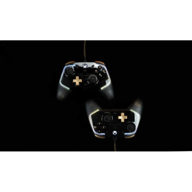 Дротовий геймпад GameSir Kaleid Flux з RGB для Xbox Series X/S Xbox One Windows 10 / 11 / + 1 міс GAME PASS Дротовий геймпад GameSir Kaleid Flux з RGB для Xbox Series X/S Xbox One Windows 10 / 11 / + 1 міс GAME PASS