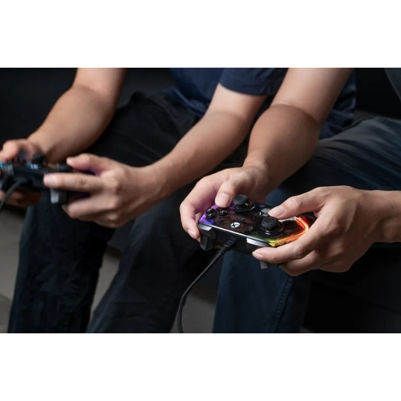 Дротовий геймпад GameSir Kaleid з RGB-підсвіткою для Xbox Series X/S Xbox One Windows 10/11 + 1 міс GAME PASS Дротовий геймпад GameSir Kaleid з RGB-підсвіткою для Xbox Series X/S Xbox One Windows 10/11 + 1 міс GAME PASS