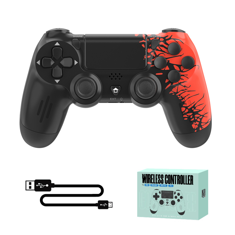 Бездротовий ігровий джойстик геймпад Bluetooth DATA FROG P02 Spider Man для PS4 Slim Pro Android ios ПК Бездротовий ігровий джойстик геймпад Bluetooth DATA FROG P02 Spider Man для PS4 Slim Pro Android ios ПК