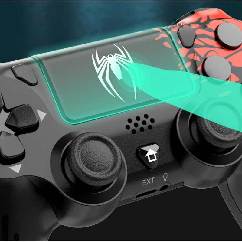 Бездротовий ігровий джойстик геймпад Bluetooth DATA FROG P02 Spider Man для PS4 Slim Pro Android ios ПК Бездротовий ігровий джойстик геймпад Bluetooth DATA FROG P02 Spider Man для PS4 Slim Pro Android ios ПК