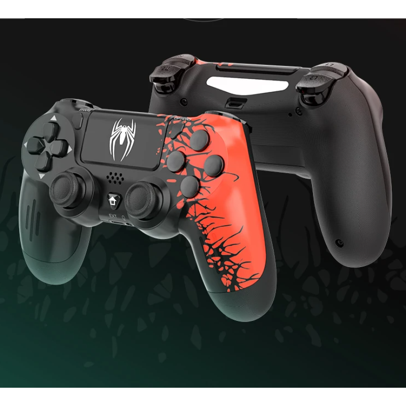 Бездротовий ігровий джойстик геймпад Bluetooth DATA FROG P02 Spider Man для PS4 Slim Pro Android ios ПК Бездротовий ігровий джойстик геймпад Bluetooth DATA FROG P02 Spider Man для PS4 Slim Pro Android ios ПК