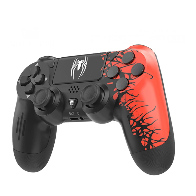 Бездротовий ігровий джойстик геймпад Bluetooth DATA FROG P02 Spider Man для PS4 Slim Pro Android ios ПК Бездротовий ігровий джойстик геймпад Bluetooth DATA FROG P02 Spider Man для PS4 Slim Pro Android ios ПК