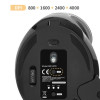 Ергономічна вертикальна бездротова мишка Delux M618PD 4000DPI з акумулятором, що перезаряджається, для ПК ноутбука Ергономічна вертикальна бездротова мишка Delux M618PD 4000DPI з акумулятором, що перезаряджається, для ПК ноутбука