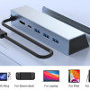 Зарядна док-станція 5 в 1 4K60Hz Type-C 4K HDMI 100W для Steam Deck Asus Rog Ally Lenovo Legion Go MSI Claw Зарядна док-станція 5 в 1 4K60Hz Type-C 4K HDMI 100W для Steam Deck Asus Rog Ally Lenovo Legion Go MSI Claw