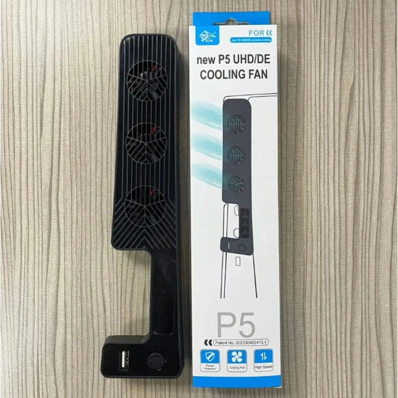 Охолоджувальні вентилятори KJH для ігрової консолі Sony PlayStation 5 Slim PS5 Slim PS5 Pro Чорний Охолоджувальні вентилятори KJH для ігрової консолі Sony PlayStation 5 Slim PS5 Slim PS5 Pro Чорний