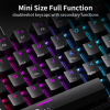 Ігрова механічна клавіатура з підсвічуванням для пк, mac OS, RGB кольорова клавіатура Delux KM36 Black Ігрова механічна клавіатура з підсвічуванням для пк, mac OS, RGB кольорова клавіатура Delux KM36 Black