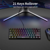 Ігрова механічна клавіатура з підсвічуванням для пк, mac OS, RGB кольорова клавіатура Delux KM36 Black Ігрова механічна клавіатура з підсвічуванням для пк, mac OS, RGB кольорова клавіатура Delux KM36 Black