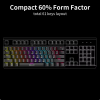 Ігрова механічна клавіатура з підсвічуванням для ПК, mac OS, RGB різнокольорова клавіатура Delux KM36 Ігрова механічна клавіатура з підсвічуванням для ПК, mac OS, RGB різнокольорова клавіатура Delux KM36
