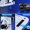 Мультифункціональна охолоджувальна док-станція BEBONCOOL S4000 для Sony PlayStation 5 Slim PS5 PRO Білий Мультифункціональна охолоджувальна док-станція BEBONCOOL S4000 для Sony PlayStation 5 Slim PS5 PRO Білий