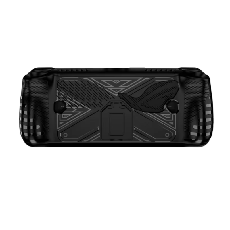 Захисний бампер для консолі Asus Rog Ally X, ударостійкий чохол із підставкою для Rog Ally X Чорний Захисний бампер для консолі Asus Rog Ally X, ударостійкий чохол із підставкою для Rog Ally X Чорний